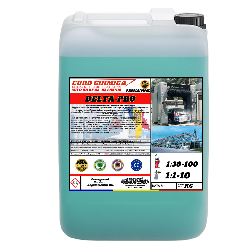 DETERGENT CONCENTRAT AUTOLUCIANT SUPER ACTIV FĂRĂ CONTACT.   Prețul nu include canistrul (ambalaj returnabil)!!!!